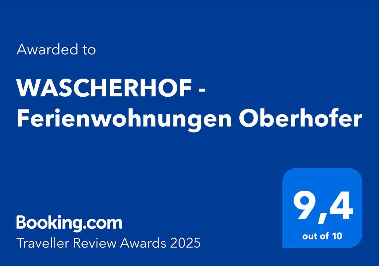 Wascherhof - Ferienwohnungen Oberhofer Martell Exteriör bild